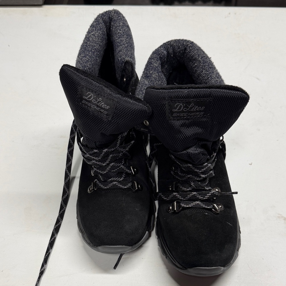 Skechers Black Ankle Boots